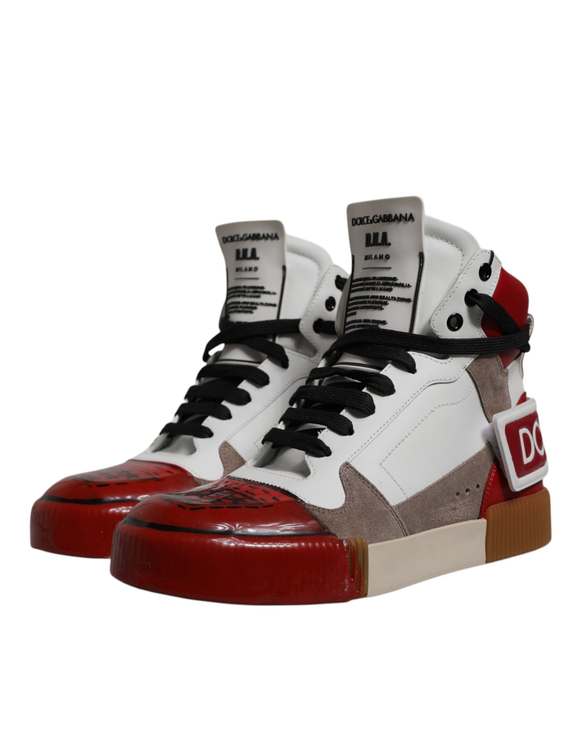 Dolce & Gabbana Multicolor High Tops for Men detail view