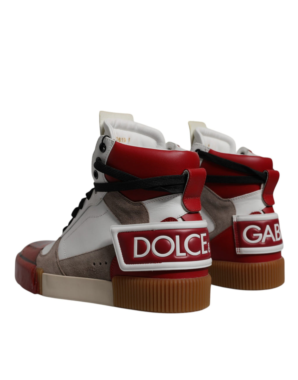 Dolce & Gabbana Multicolor High Tops for Men side view