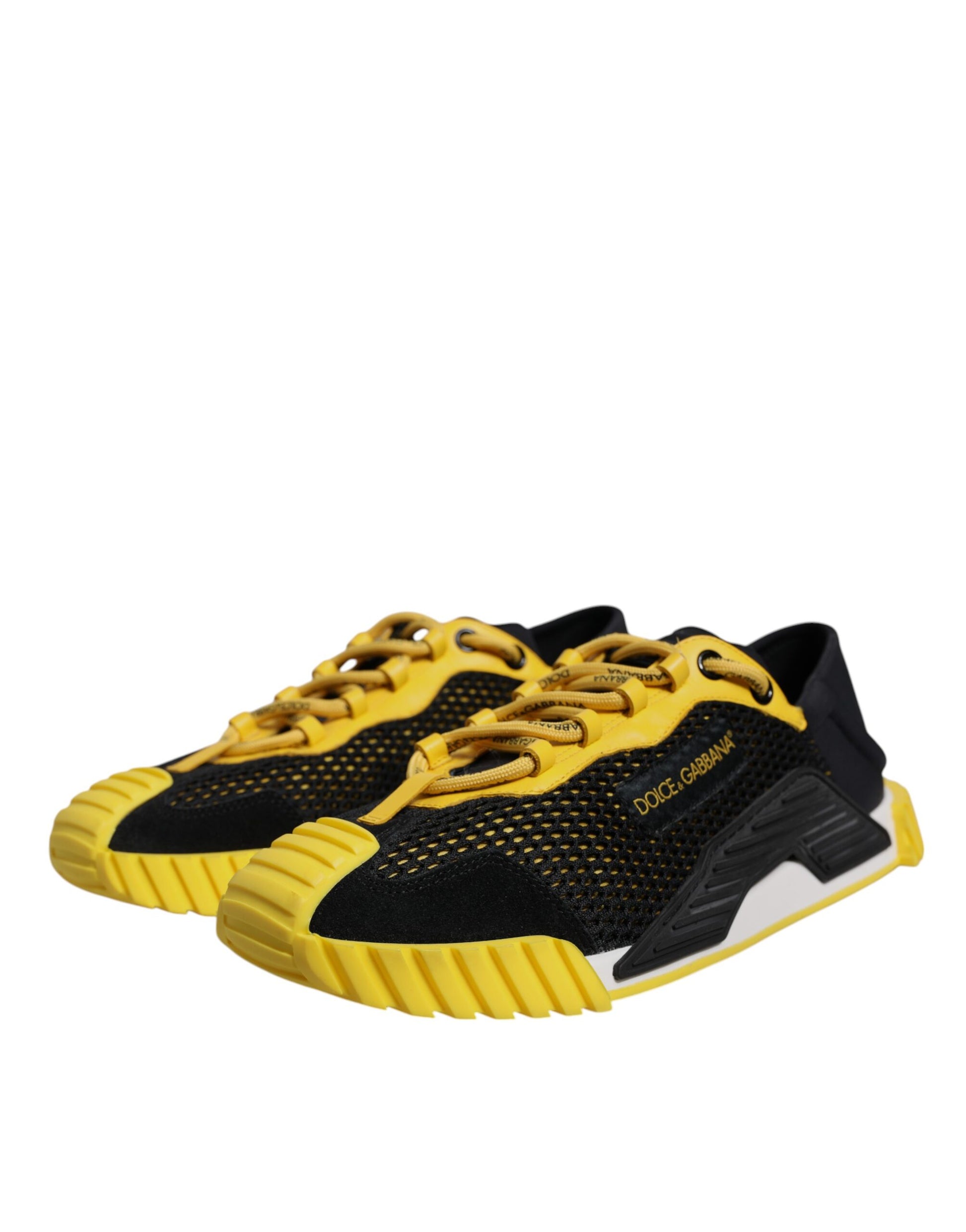 Dolce & Gabbana Black Low Top Sneakers for Men detail view