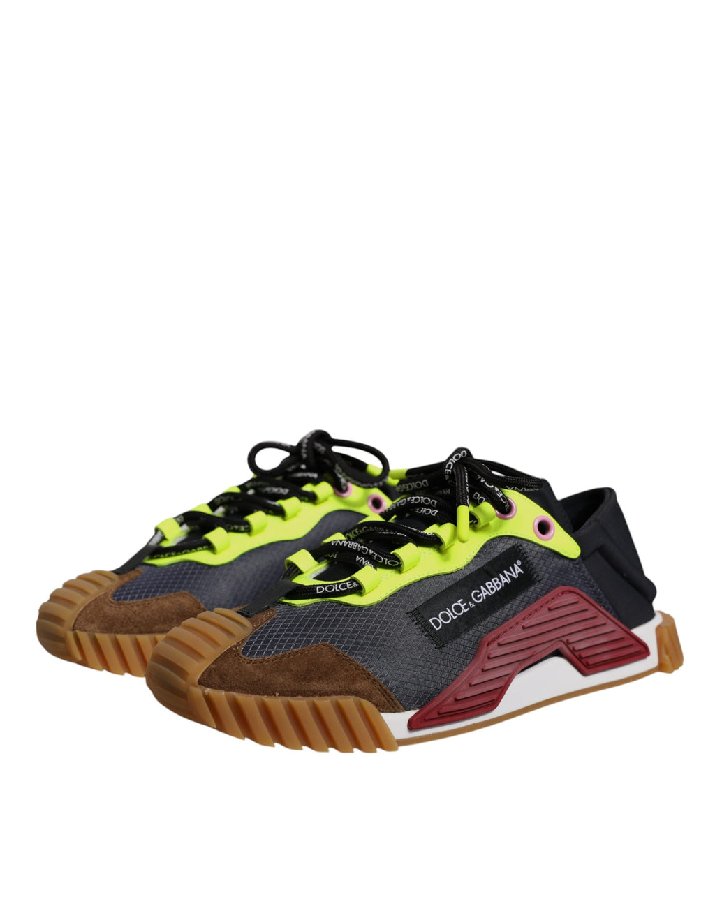 Dolce & Gabbana Multicolor Low Top Sneakers for Men detail view