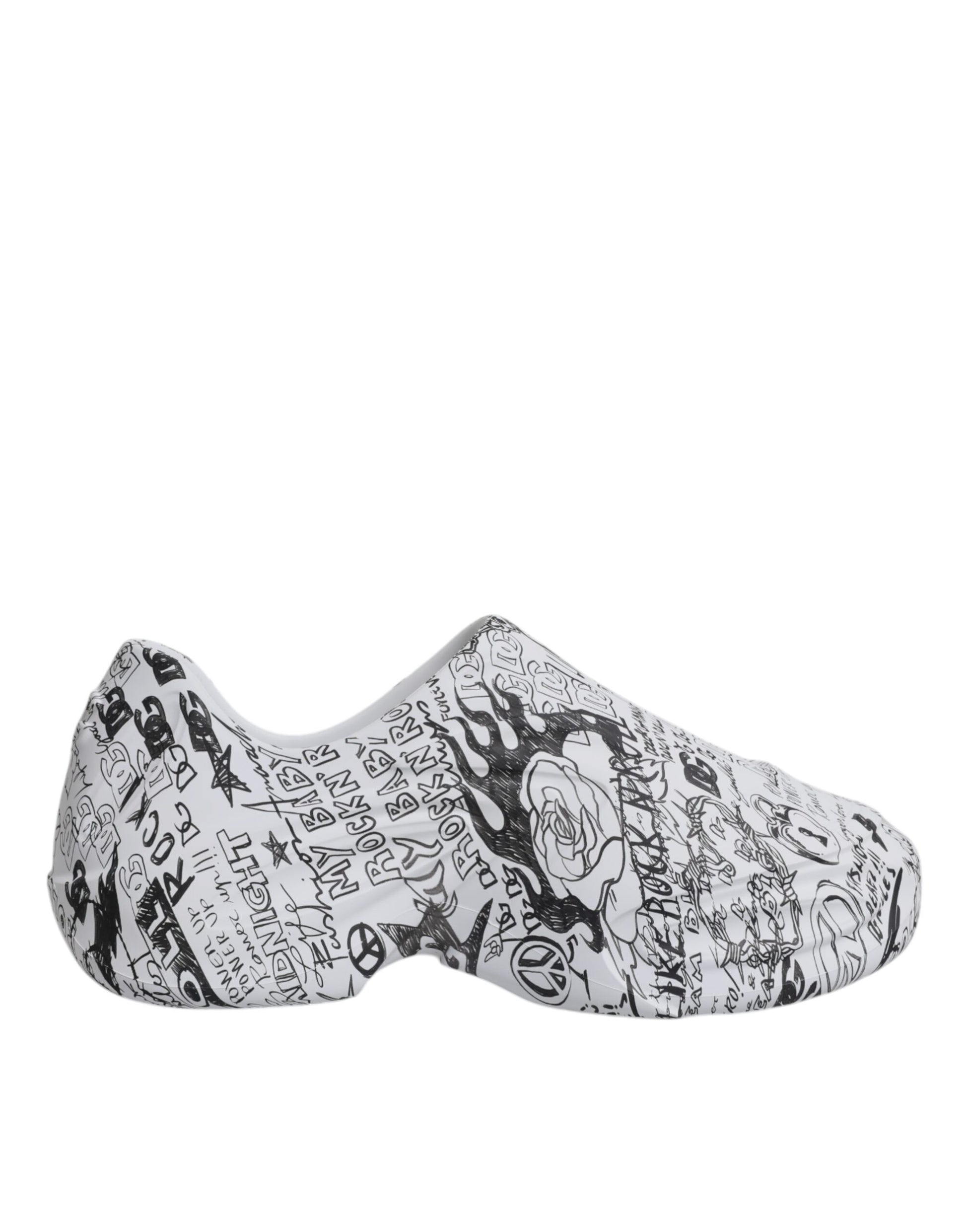 Dolce & Gabbana White Low Top Sneakers for Men