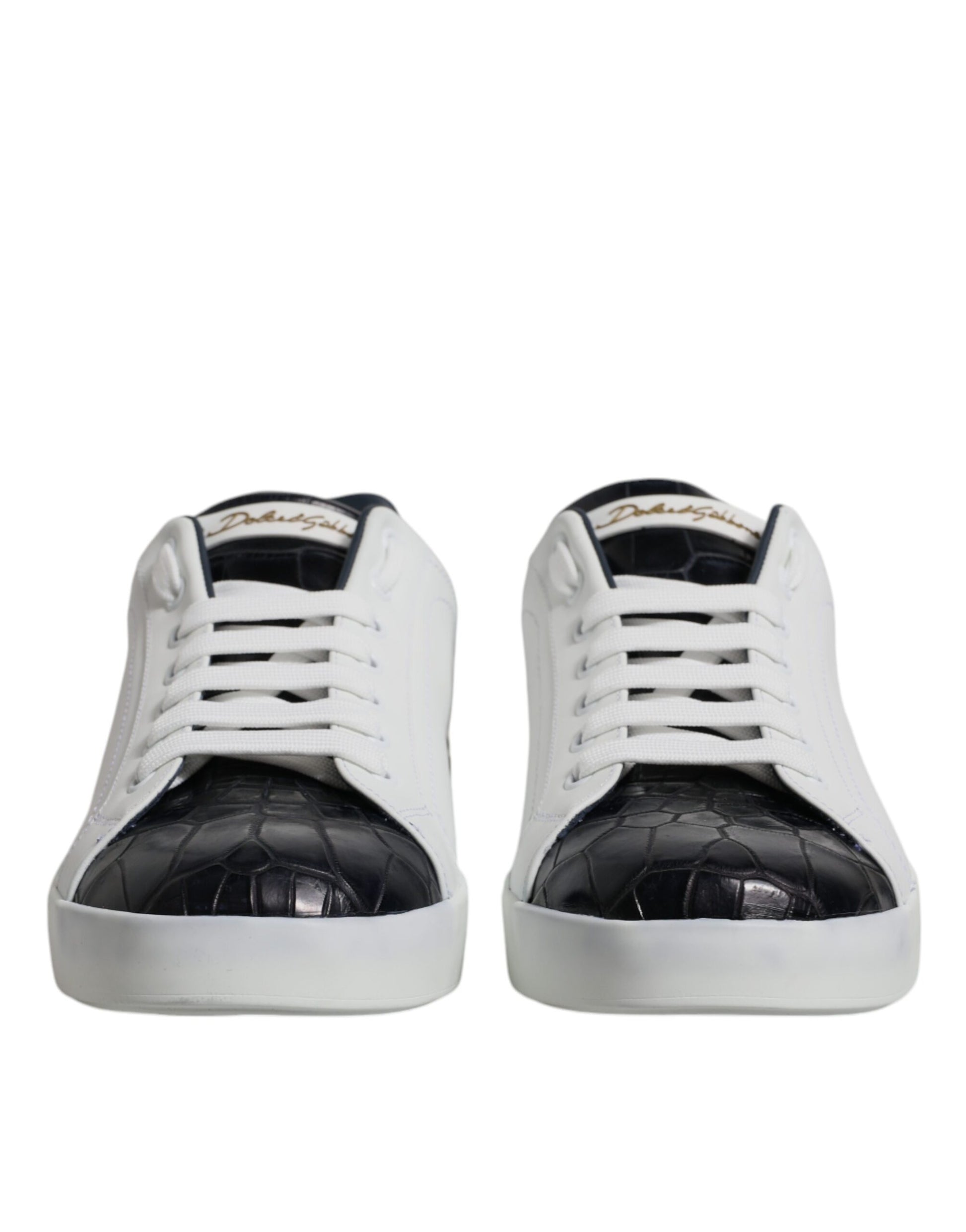 Dolce & Gabbana White Low Top Sneakers for Men alternate view