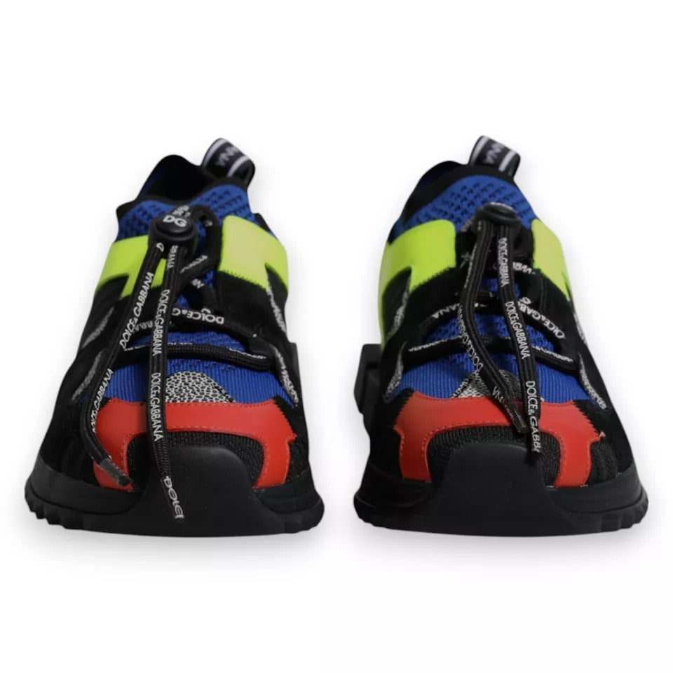 Dolce & Gabbana Multicolor Low Top Sneakers for Men side view