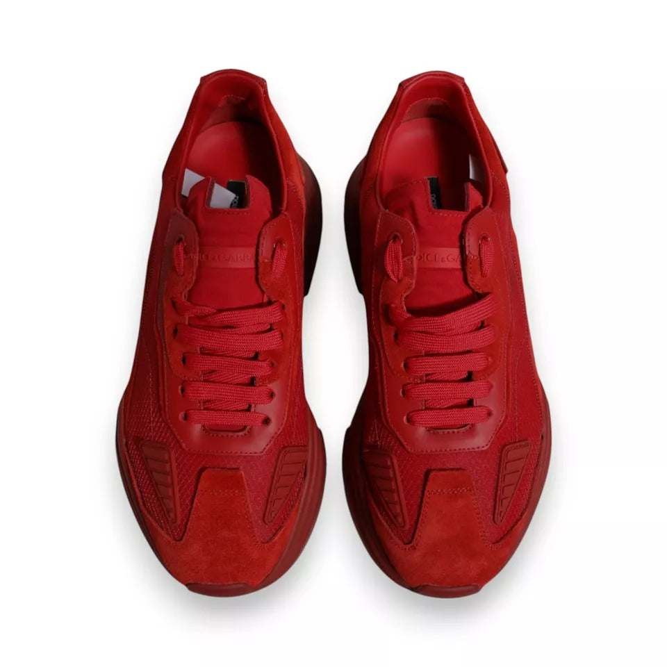 Dolce & Gabbana Red Low Top Sneakers for Men alternate view