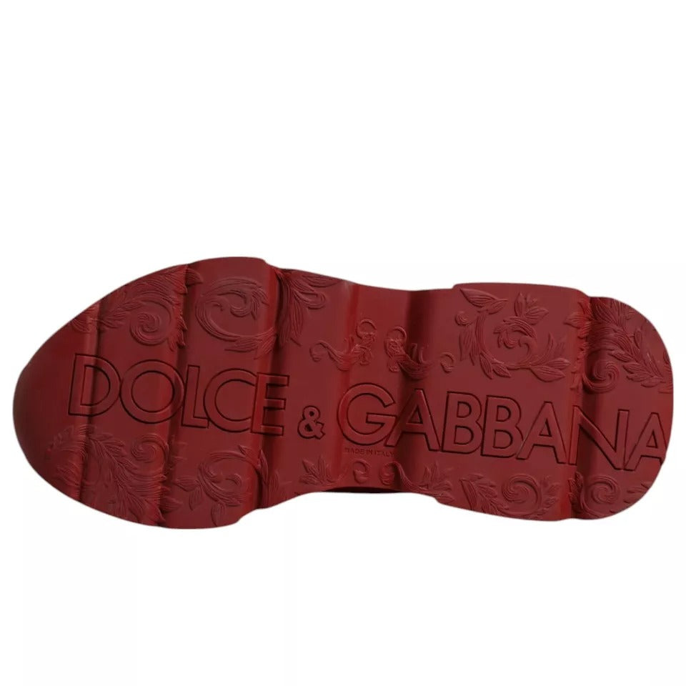 Dolce & Gabbana Red Low Top Sneakers for Men additional view