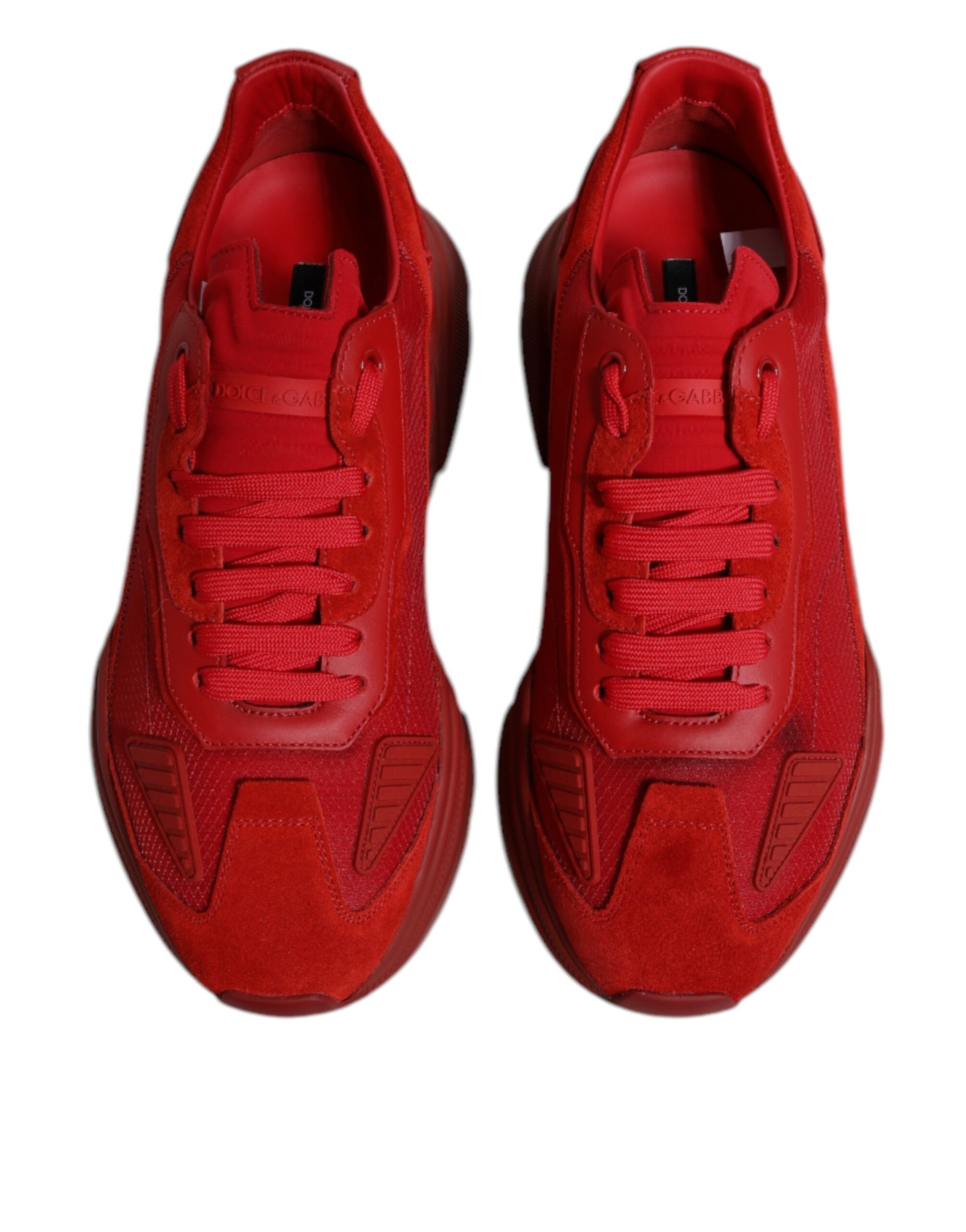 Dolce & Gabbana Red Low Top Sneakers for Men detail view