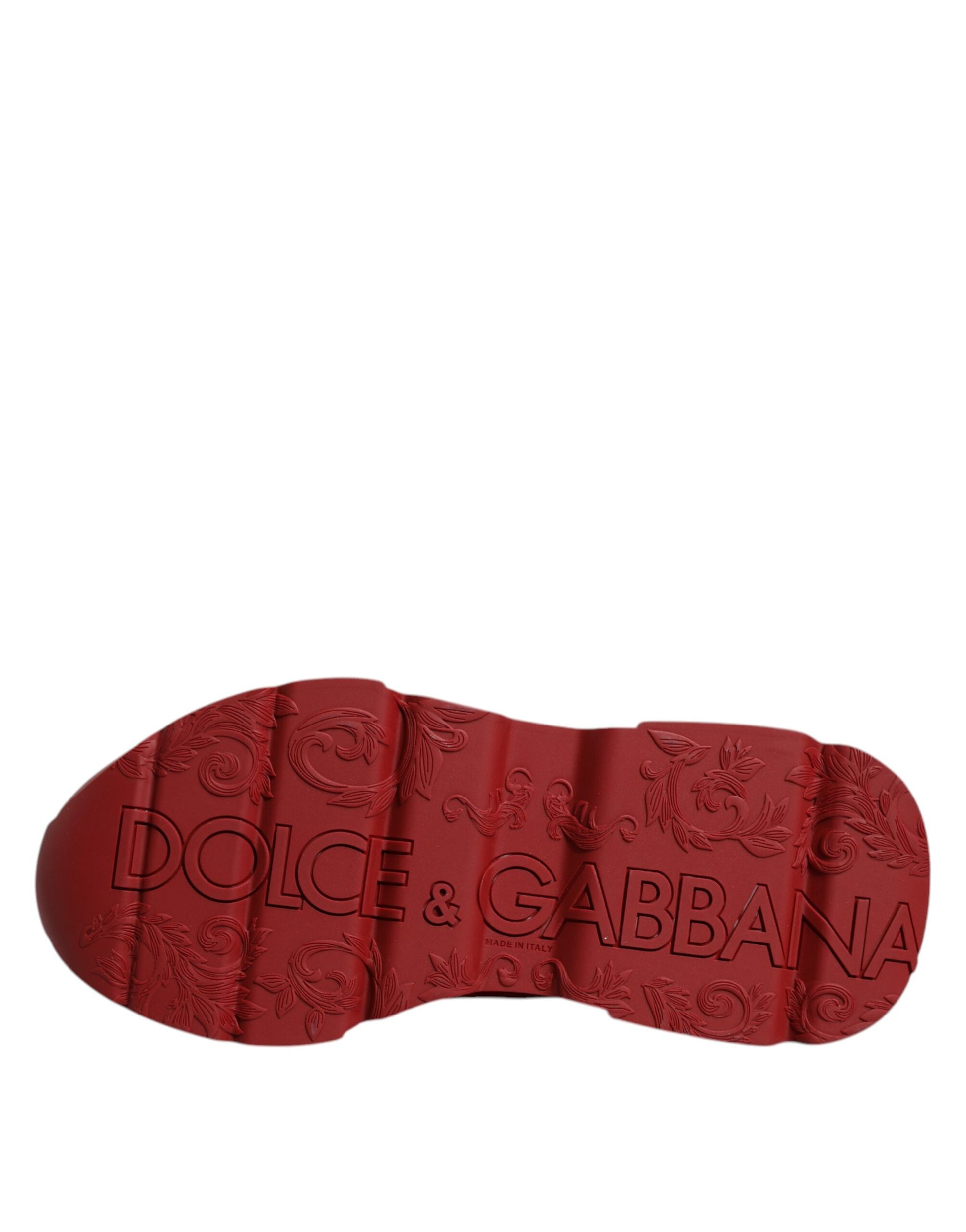 Dolce & Gabbana Red Low Top Sneakers for Men additional view