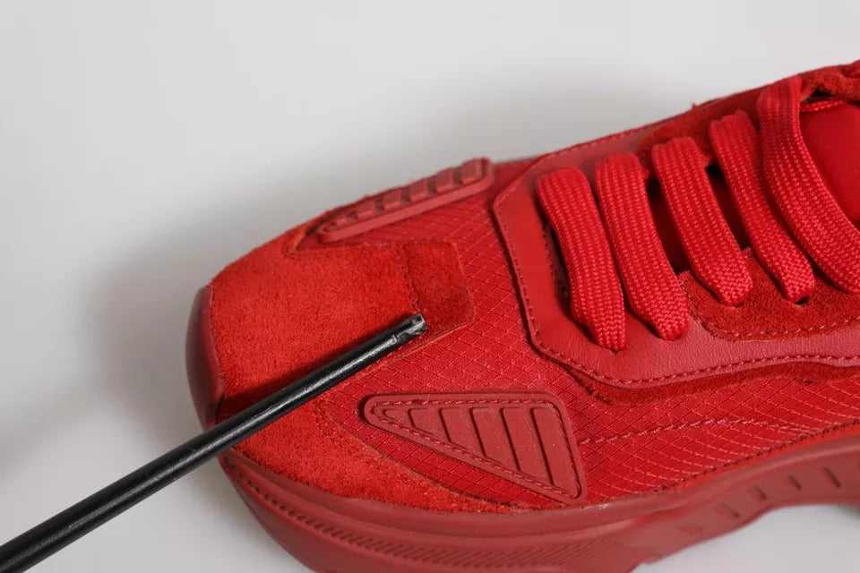 Dolce & Gabbana Red Low Top Sneakers for Men additional view