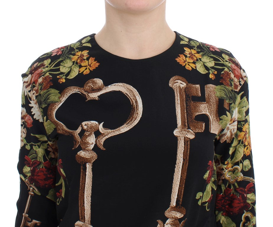 Dolce & Gabbana Black Long Sleeve T-Shirt for Women additional view