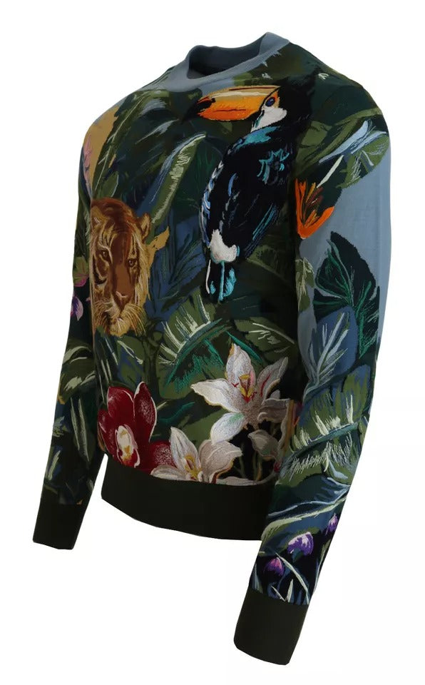 Dolce & Gabbana Multicolor Sweatshirt for Men detail view