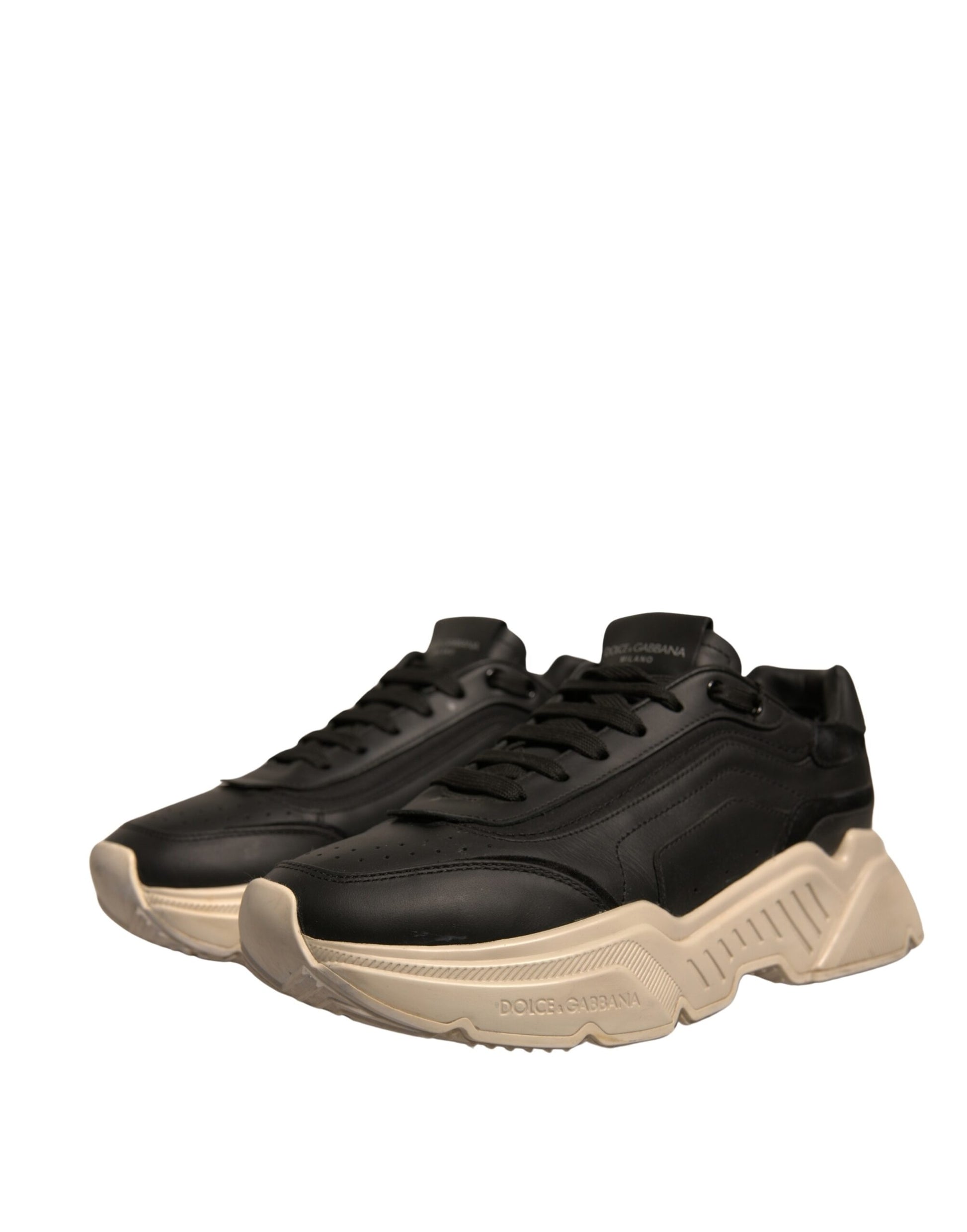 Dolce & Gabbana Black Low Top Sneakers for Women detail view