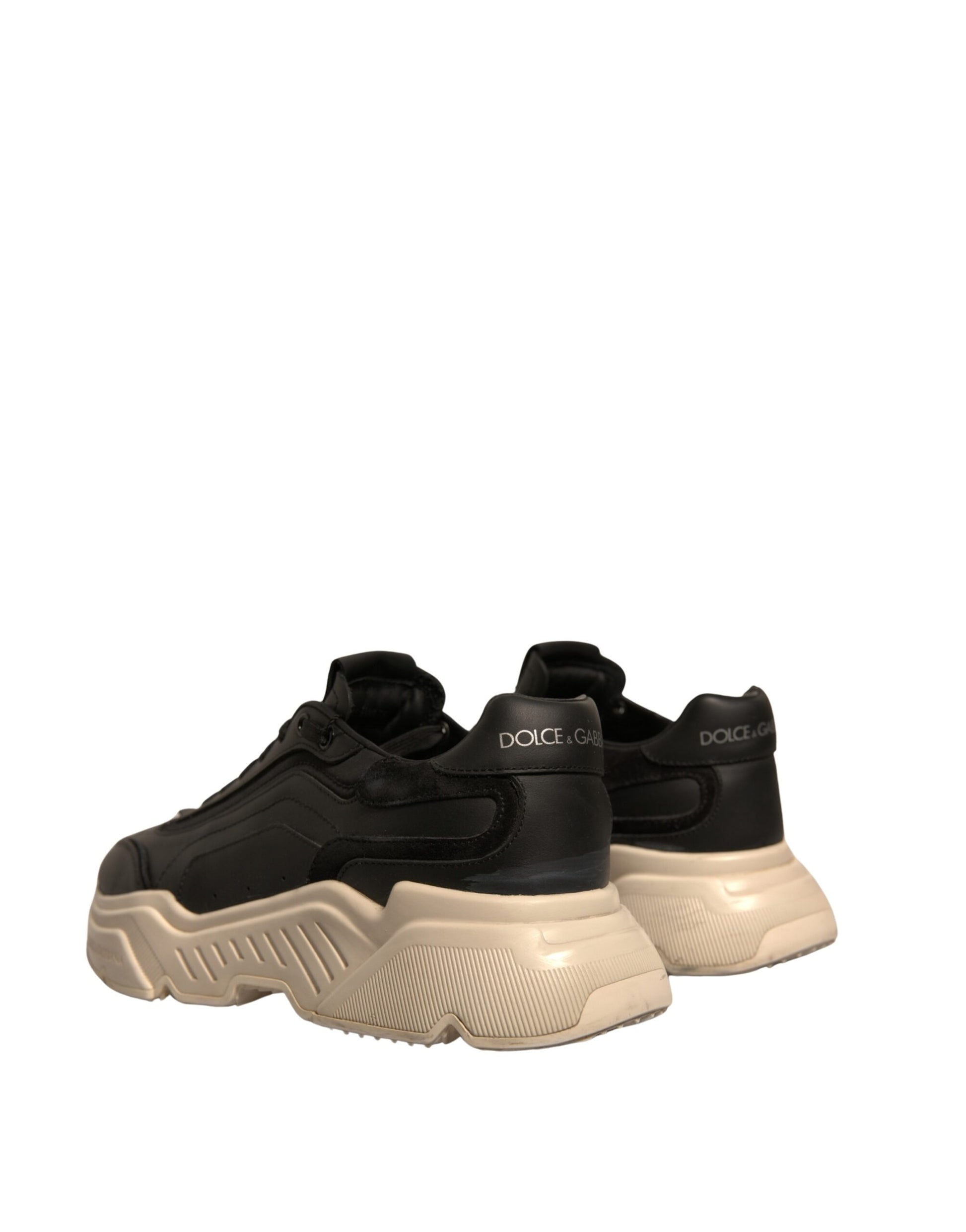 Dolce & Gabbana Black Low Top Sneakers for Women side view
