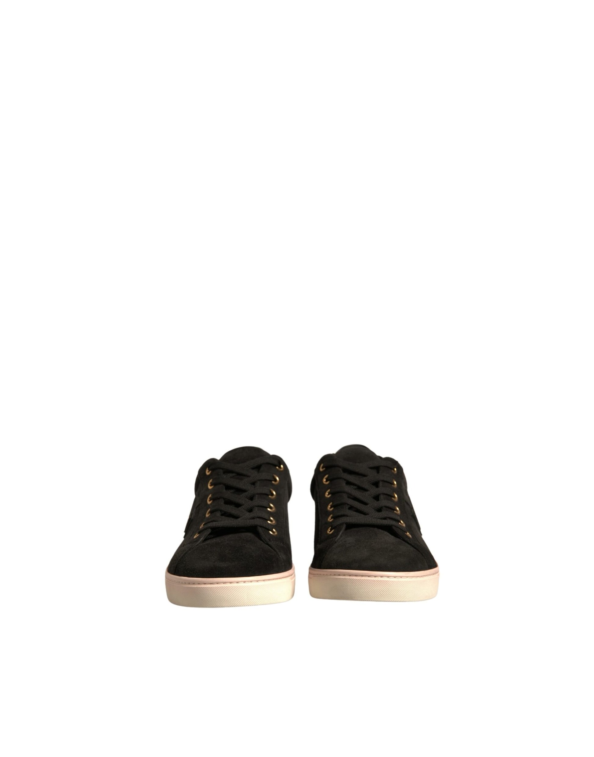 Dolce & Gabbana Black Low Top Sneakers for Men detail view