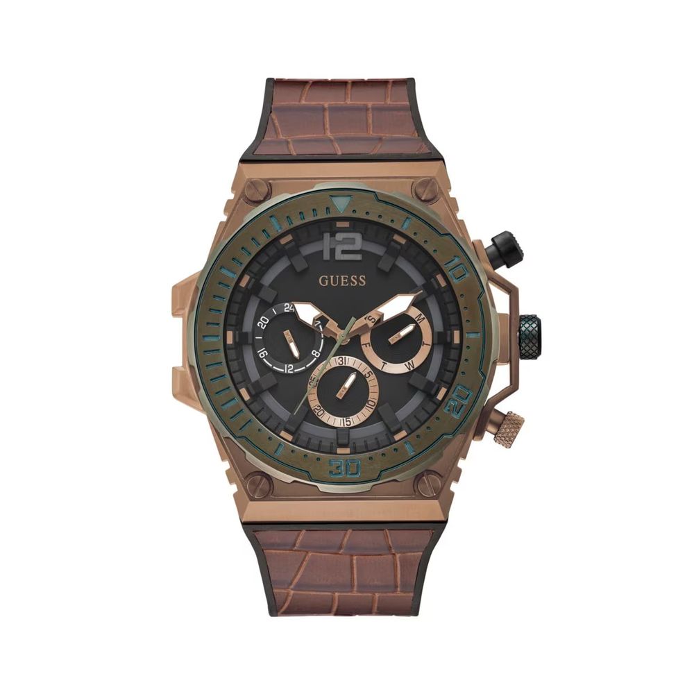 Guess Brown Dress Watches for Men