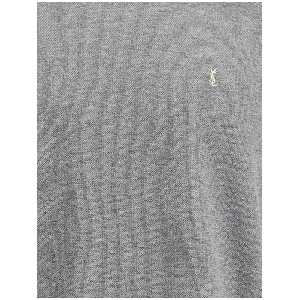 Saint Laurent Grey T-Shirt for Men detail view