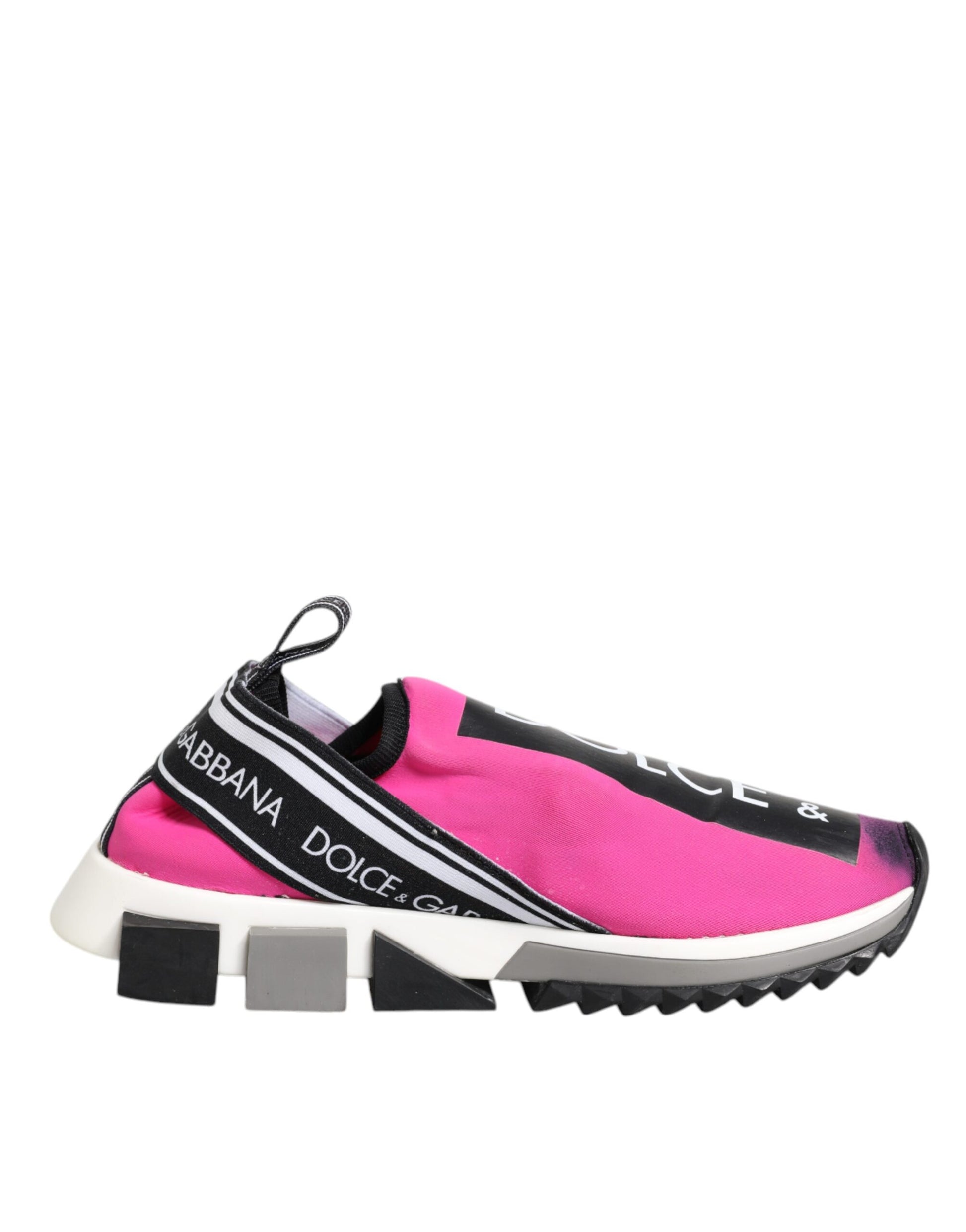 Dolce & Gabbana Pink Low Top Sneakers for Women