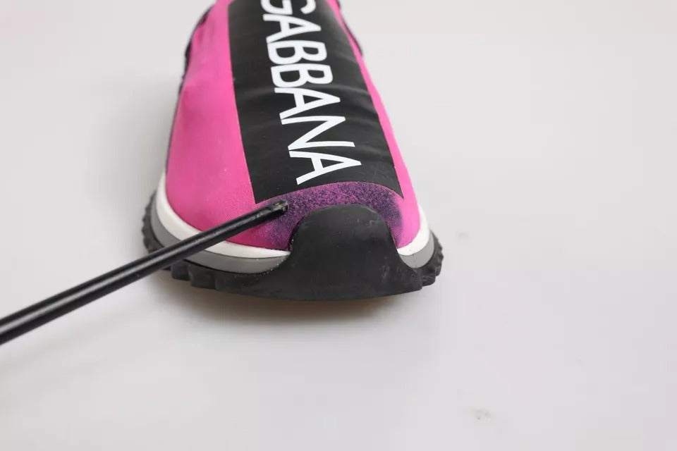 Dolce & Gabbana Pink Low Top Sneakers for Women additional view