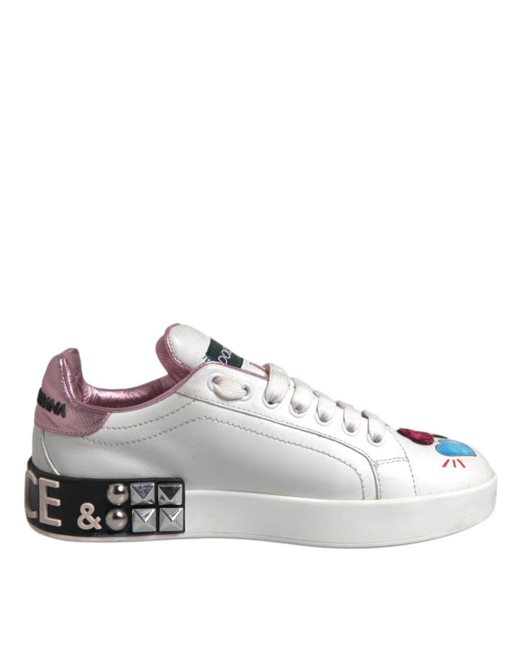 Dolce & Gabbana White Low Top Sneakers for Women