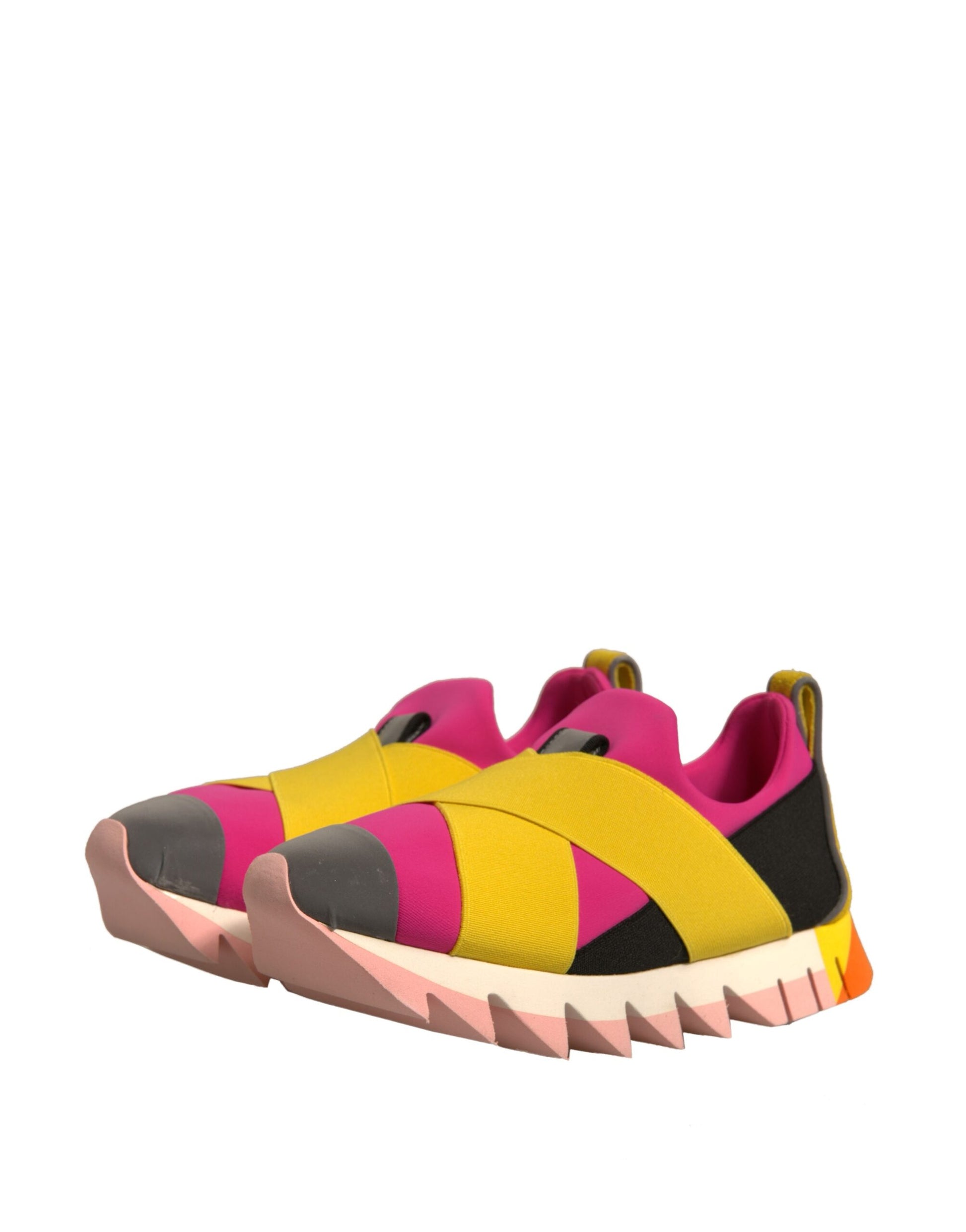 Dolce & Gabbana Multicolor Low Top Sneakers for Women side view