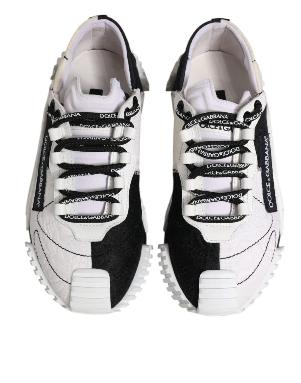 Dolce & Gabbana White Low Top Sneakers for Women detail view