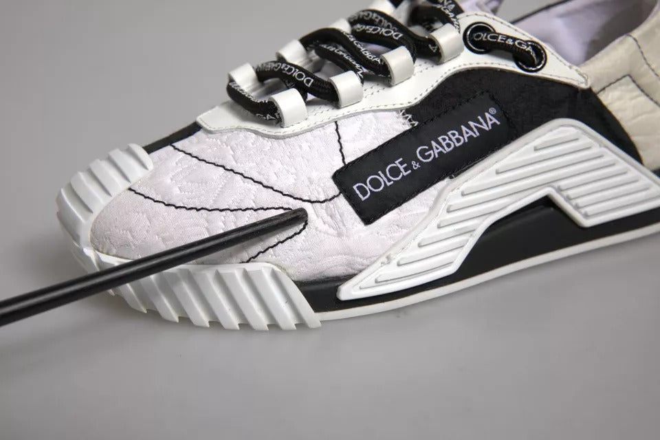 Dolce & Gabbana White Low Top Sneakers for Women additional view