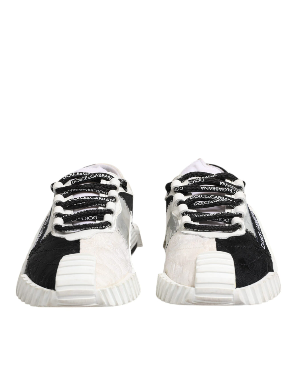 Chaussures Baskets Basses Dolce & Gabbana Blanc Noir NS1