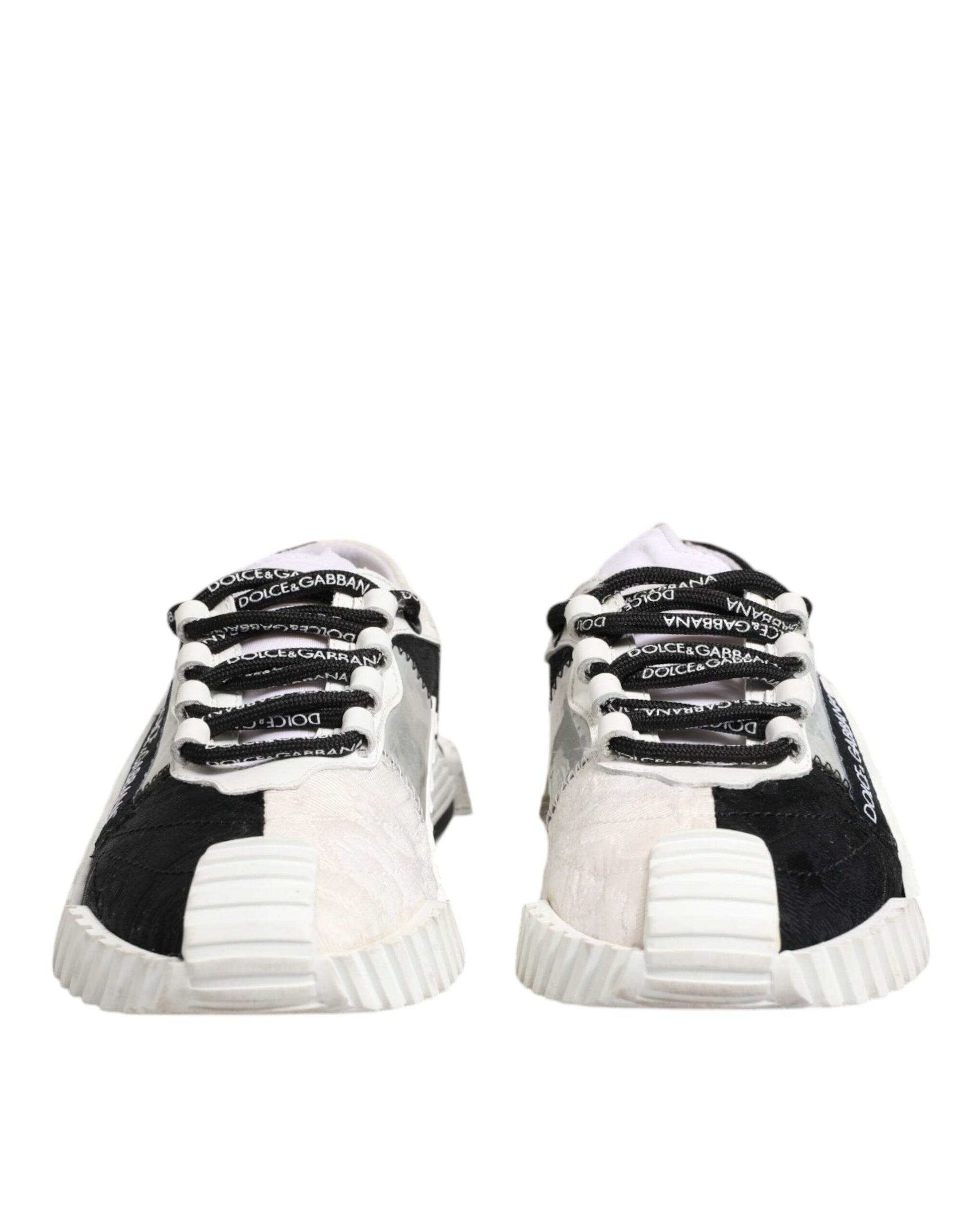 Chaussures Baskets Basses Dolce & Gabbana Blanc Noir NS1
