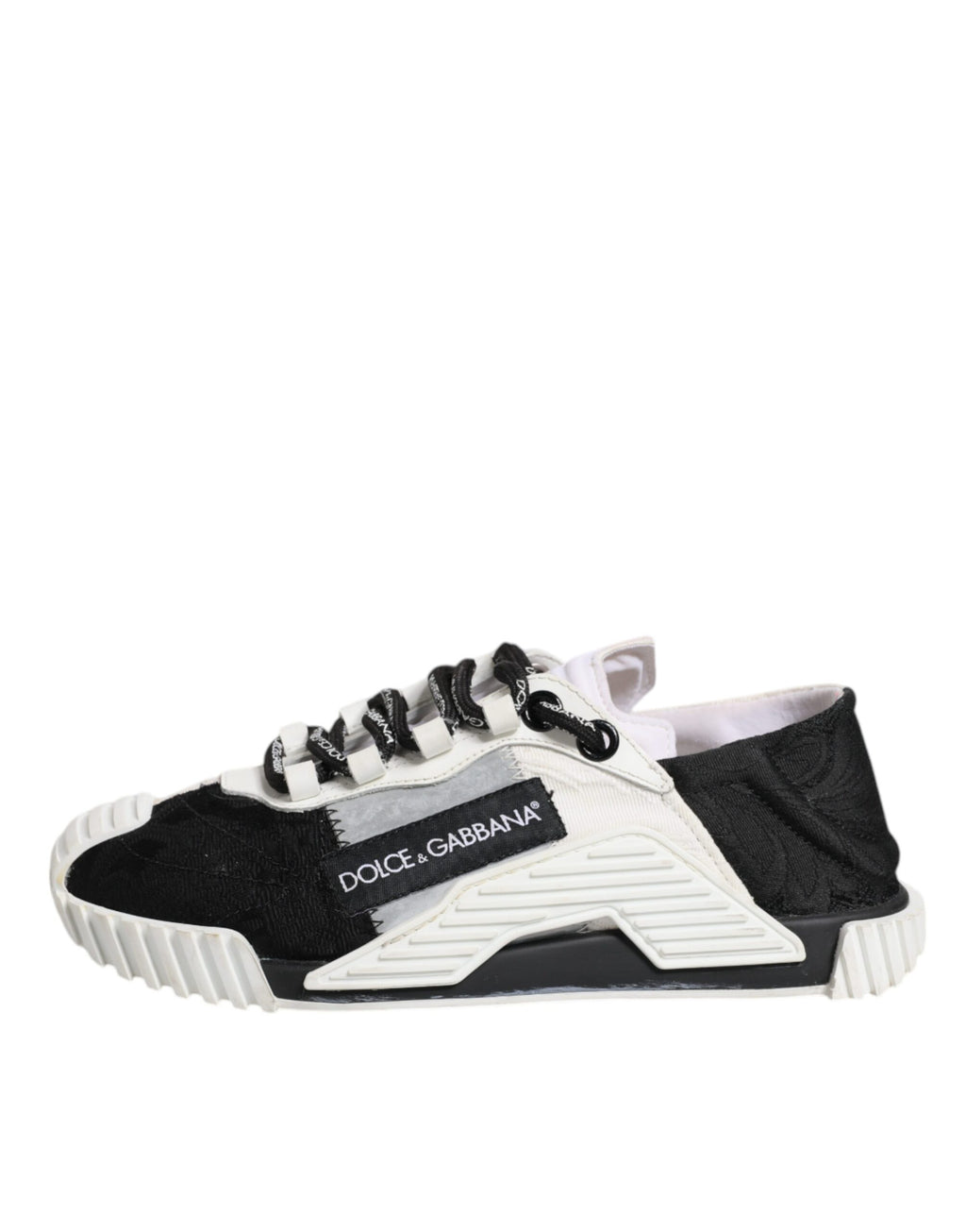 Chaussures Baskets Basses Dolce & Gabbana Blanc Noir NS1