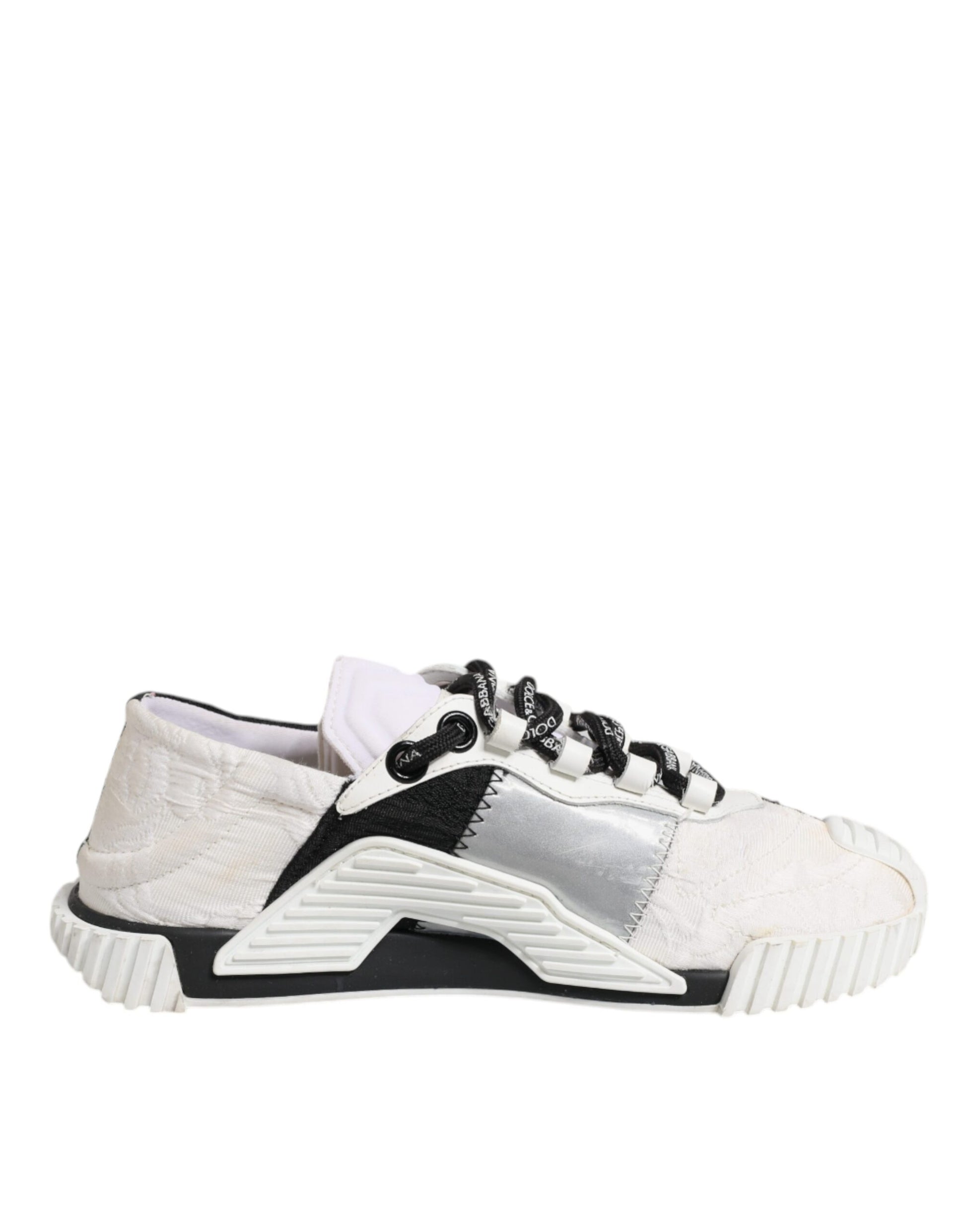 Chaussures Baskets Basses Dolce & Gabbana Blanc Noir NS1