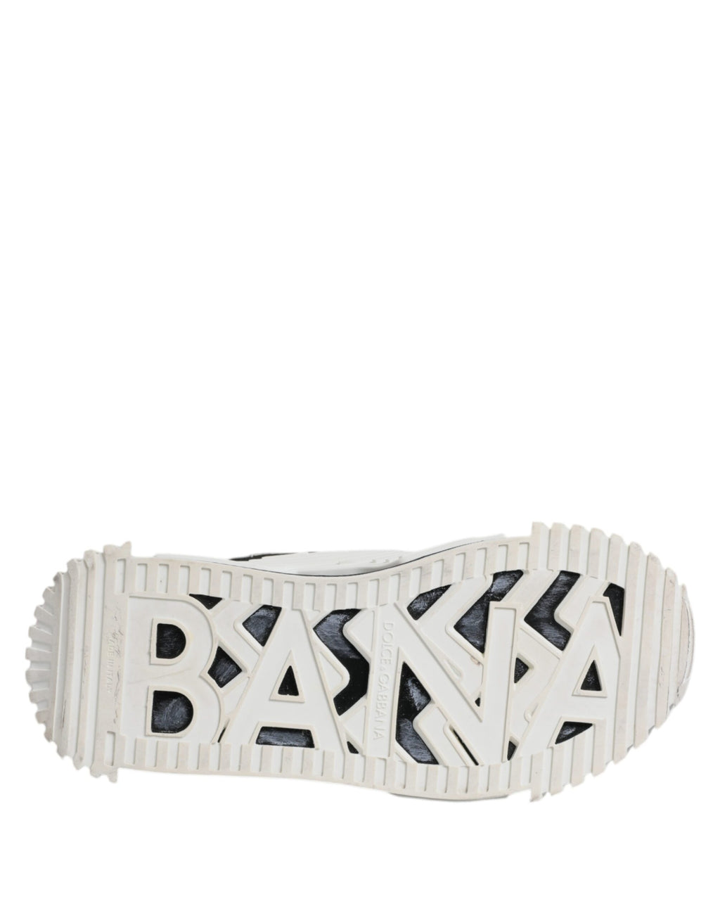 Chaussures Baskets Basses Dolce & Gabbana Blanc Noir NS1