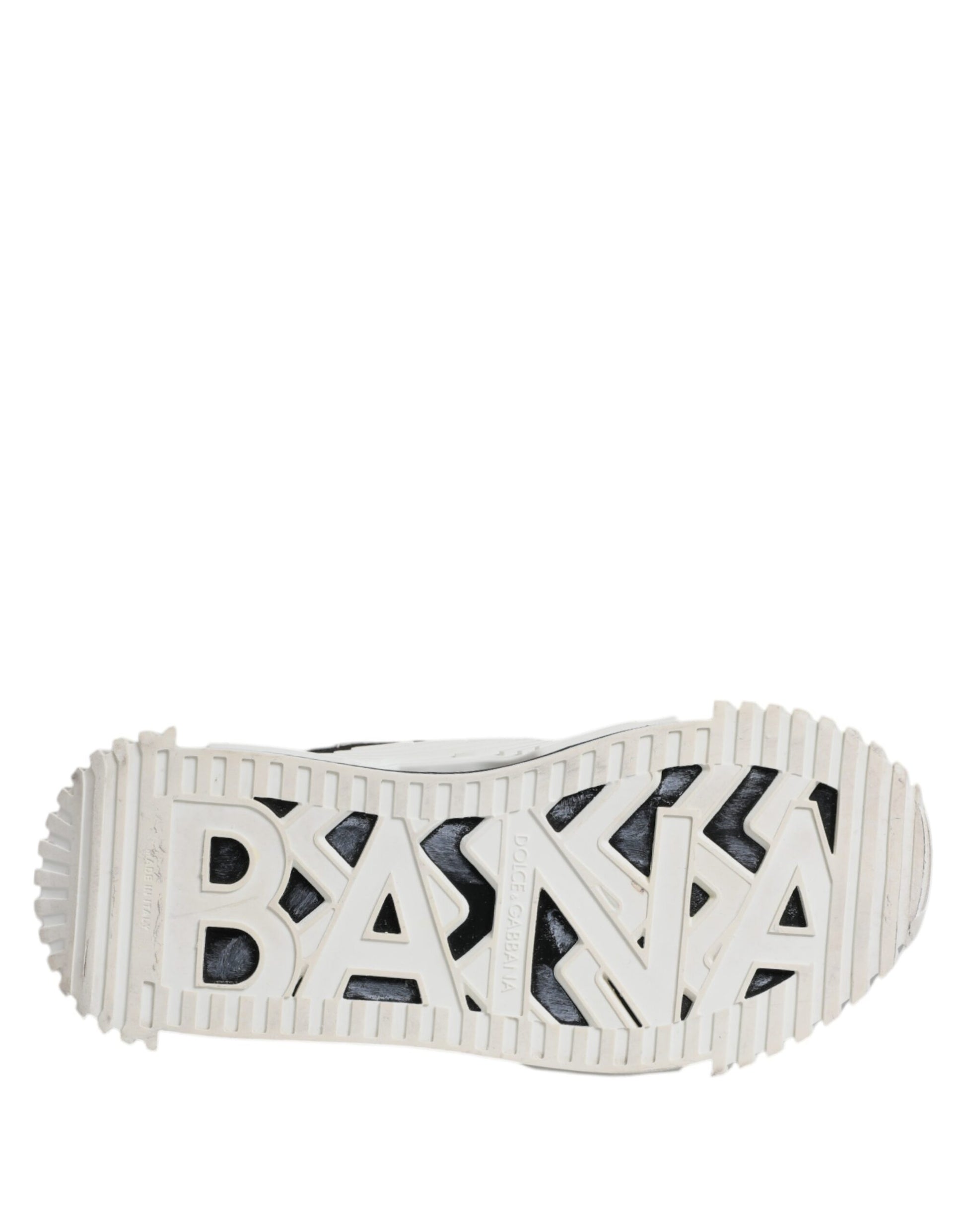 Chaussures Baskets Basses Dolce & Gabbana Blanc Noir NS1