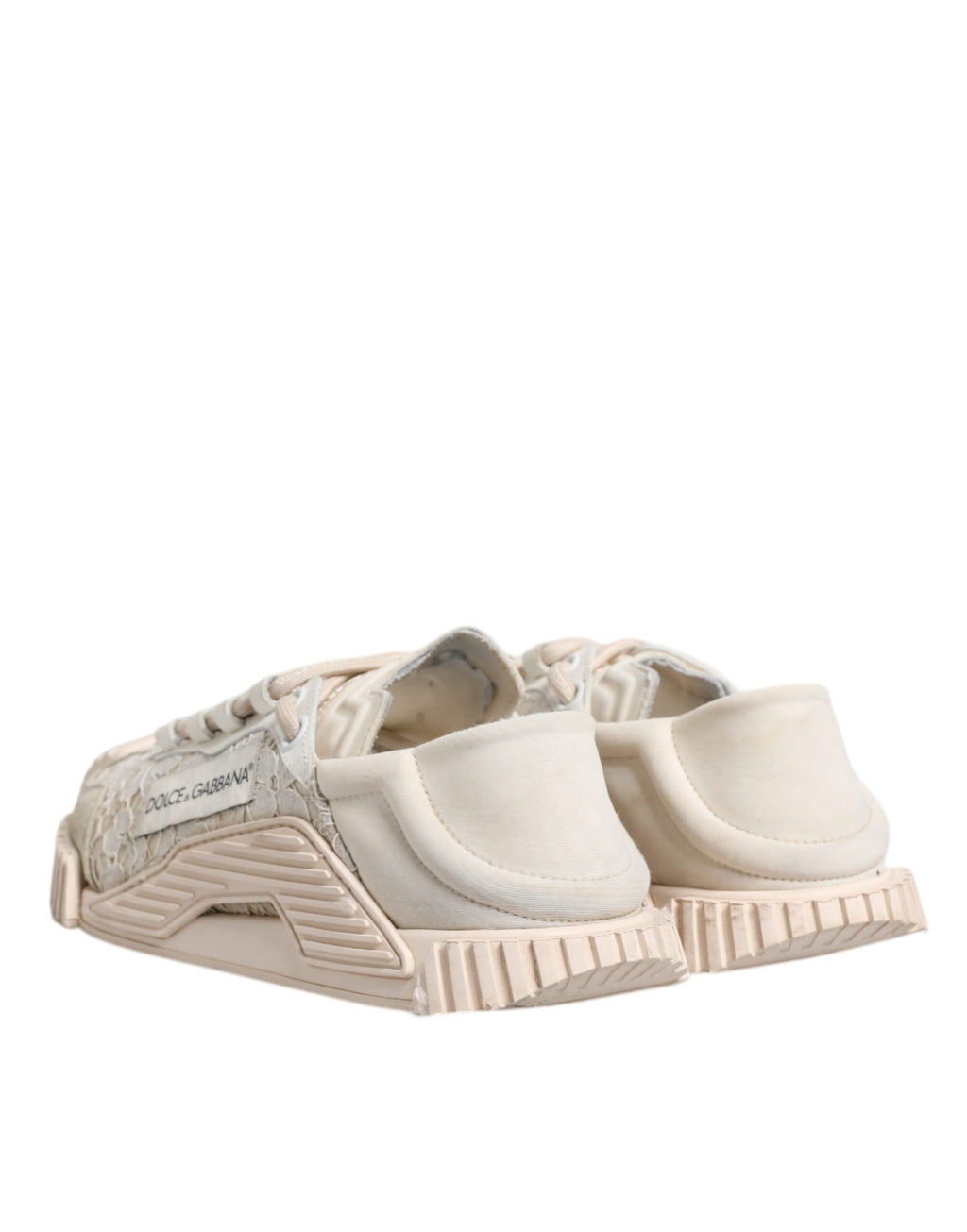 Dolce & Gabbana White Low Top Sneakers for Women additional view