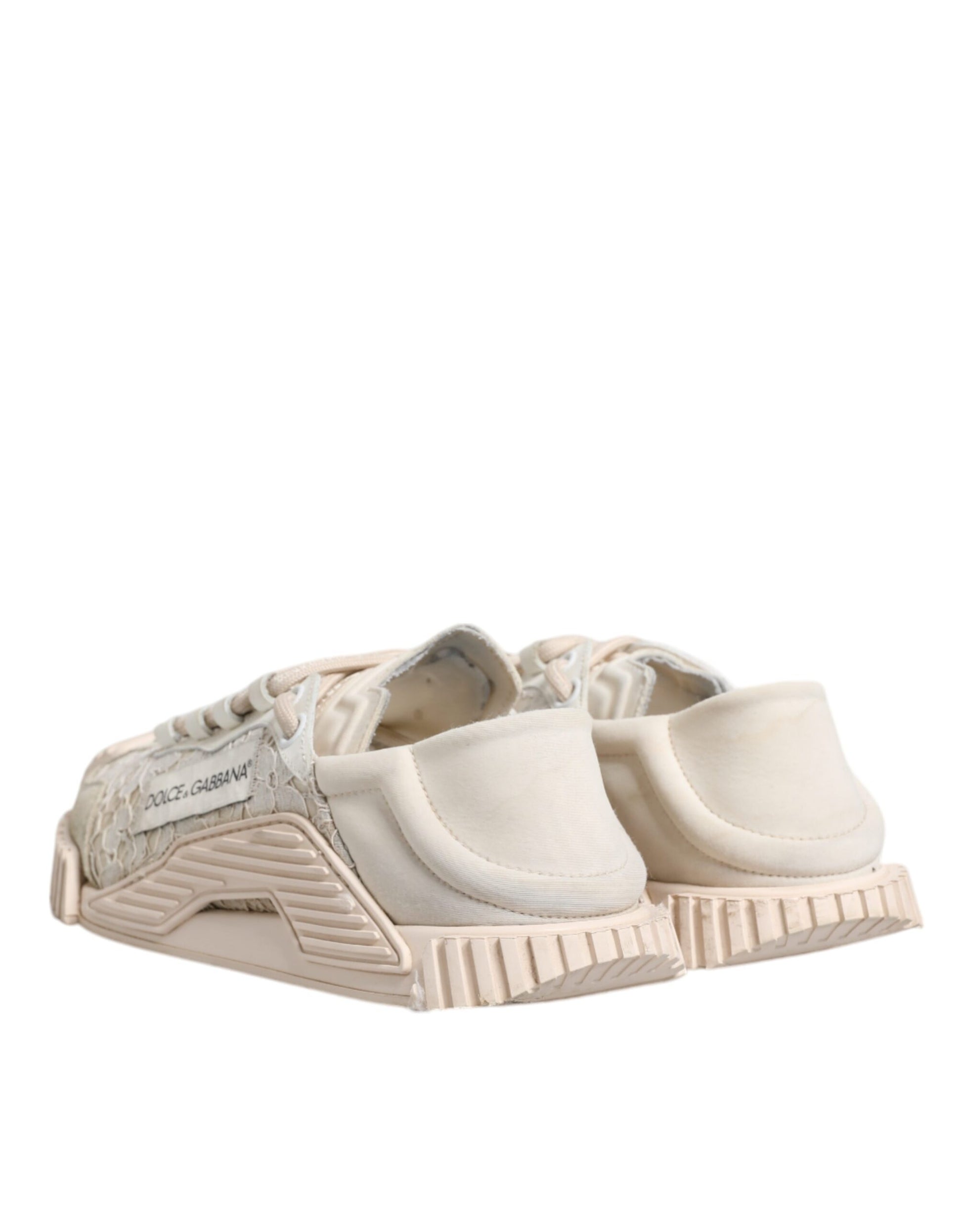 Dolce & Gabbana White Low Top Sneakers for Women additional view