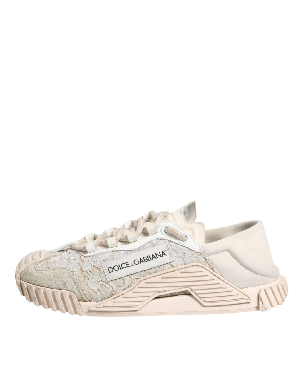 Dolce & Gabbana White Low Top Sneakers for Women additional view