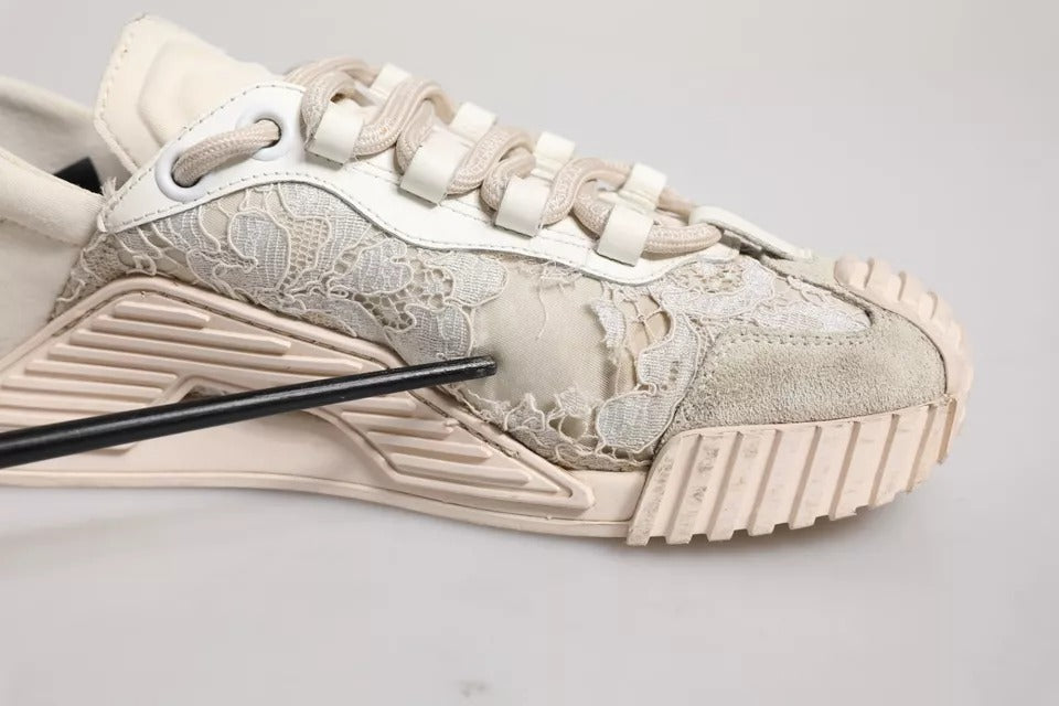 Dolce & Gabbana White Low Top Sneakers for Women additional view