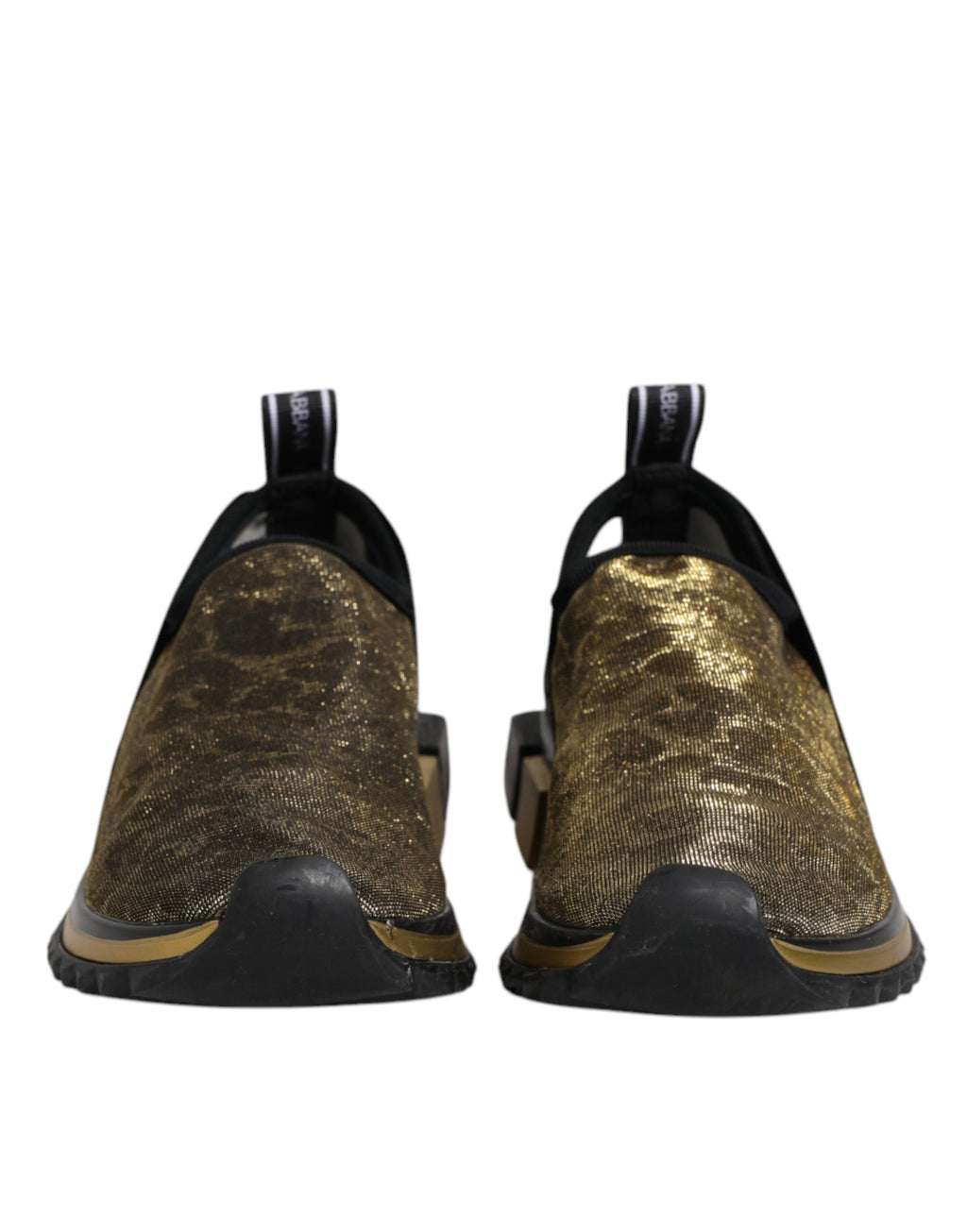 Dolce & Gabbana Gold Low Top Sneakers for Women alternate view