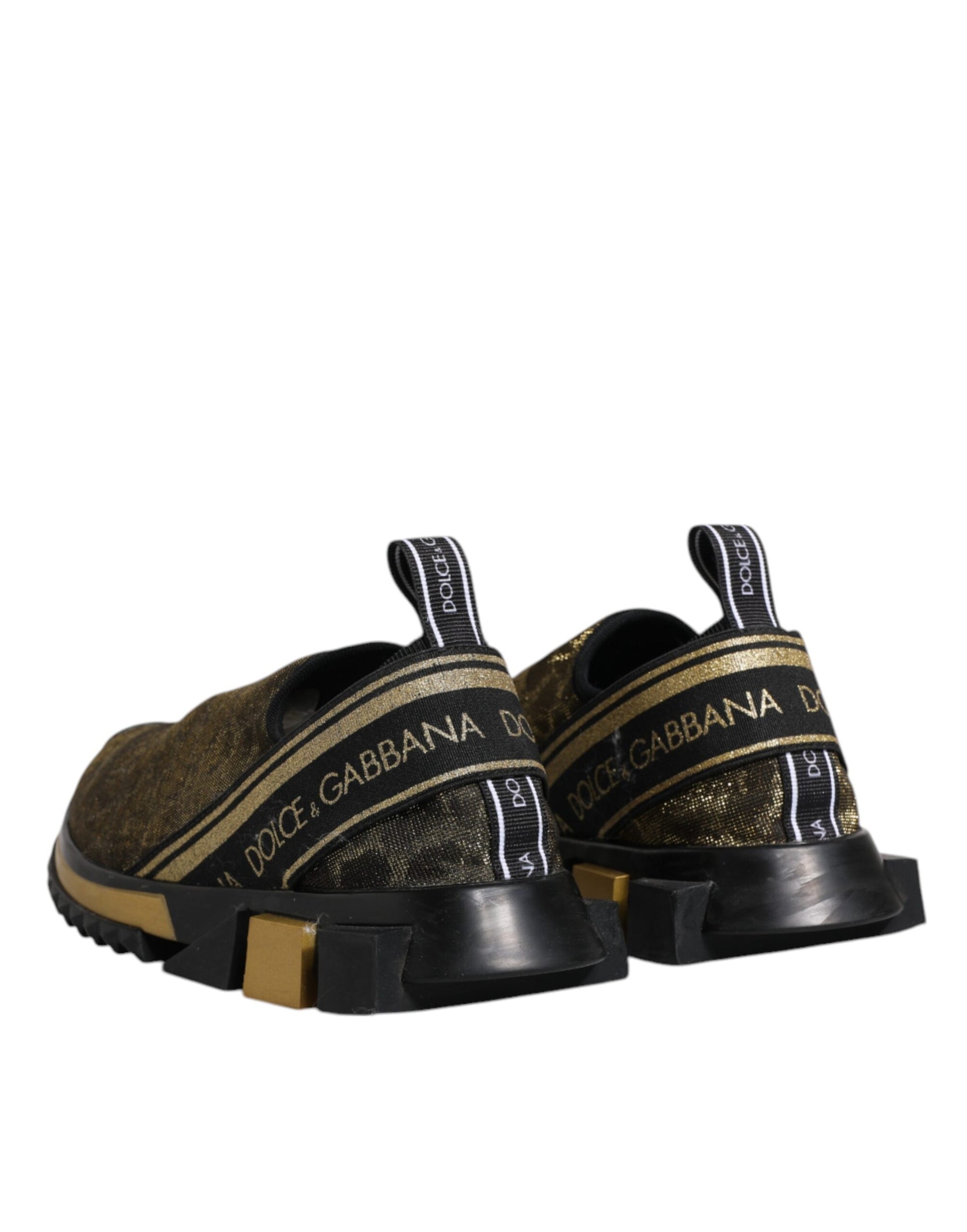 Dolce & Gabbana Gold Low Top Sneakers for Women additional view