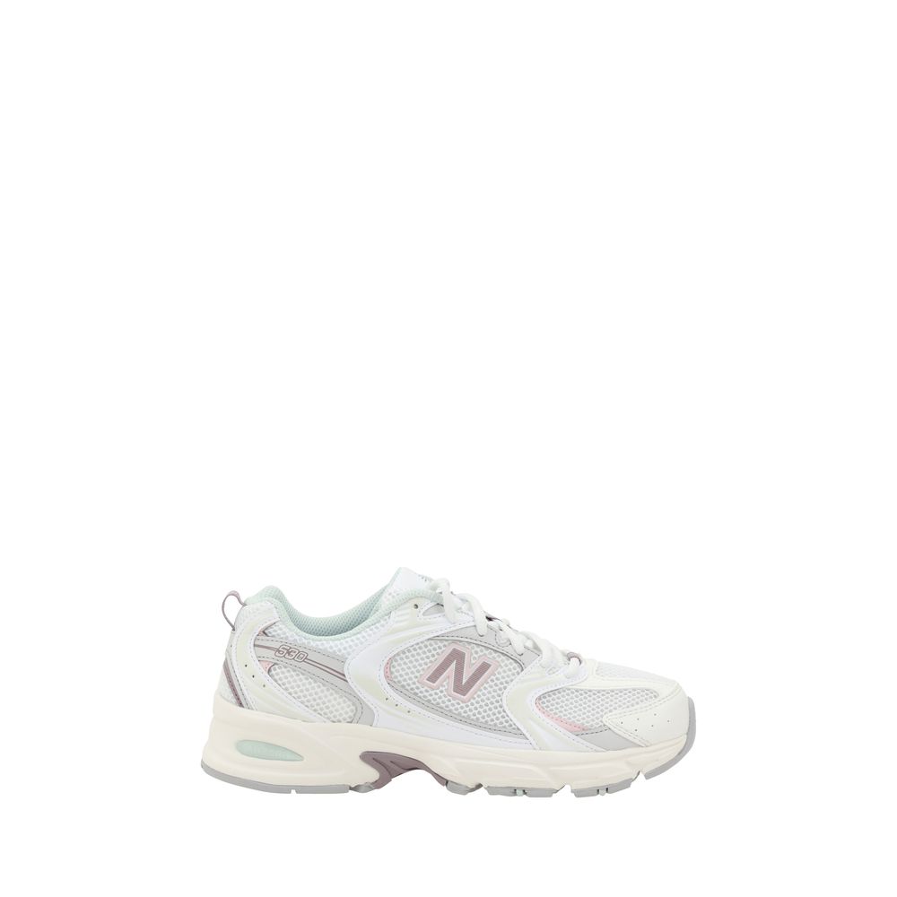 New Balance White Athletic Sneakers Unisex