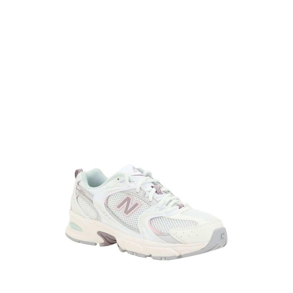 New Balance White Athletic Sneakers Unisex alternate view