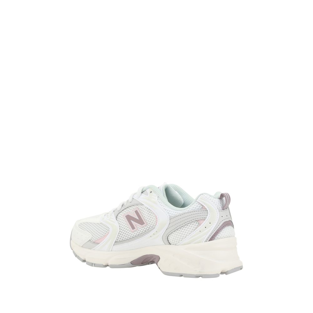 New Balance White Athletic Sneakers Unisex detail view