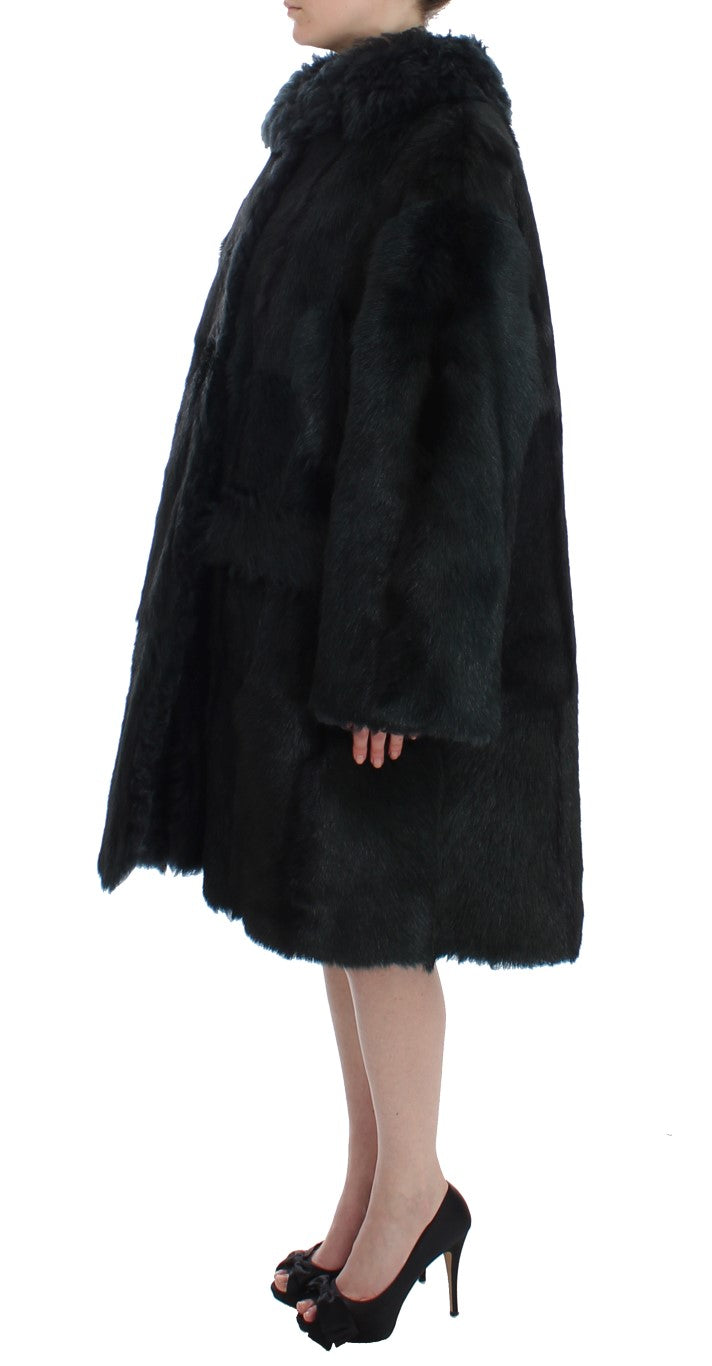 Dolce & Gabbana Black Coat for Women detail view