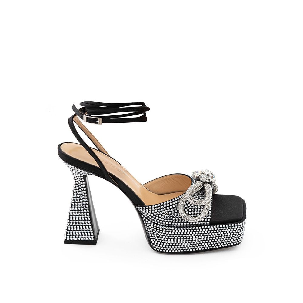 MACH & MACH Black Stiletto Heels for Women