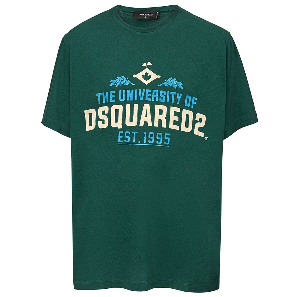 Dsquared² Green T-Shirt for Men