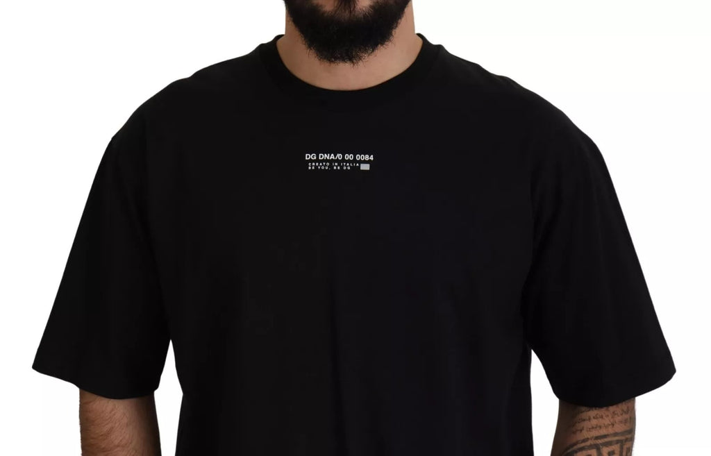 Dolce & Gabbana Black T-Shirt for Men side view