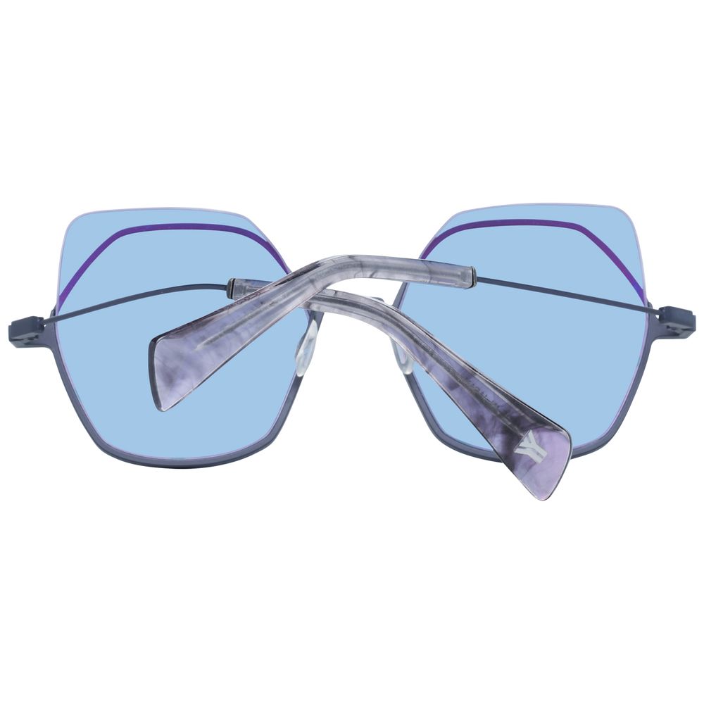 Yohji Yamamoto Grey Sunglasses for Women detail view