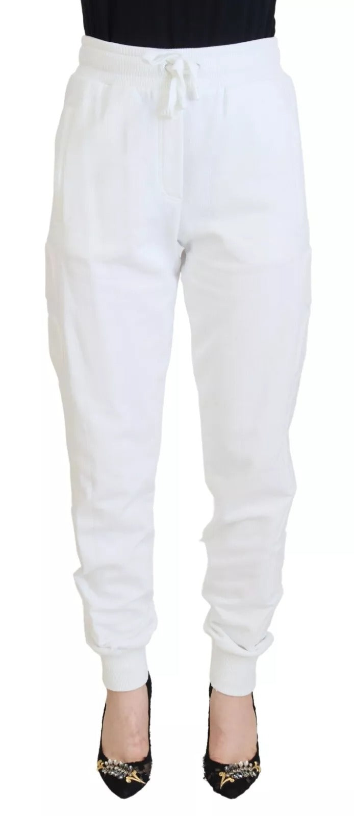 Dolce & Gabbana White Joggers for Women