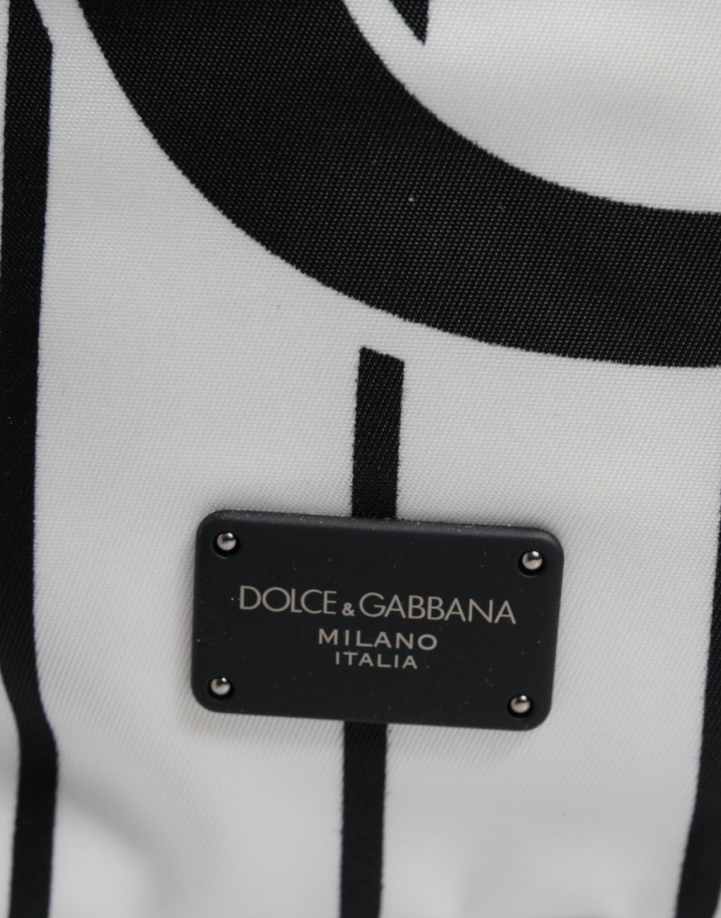 Dolce & Gabbana Black Backpack for Men detail view