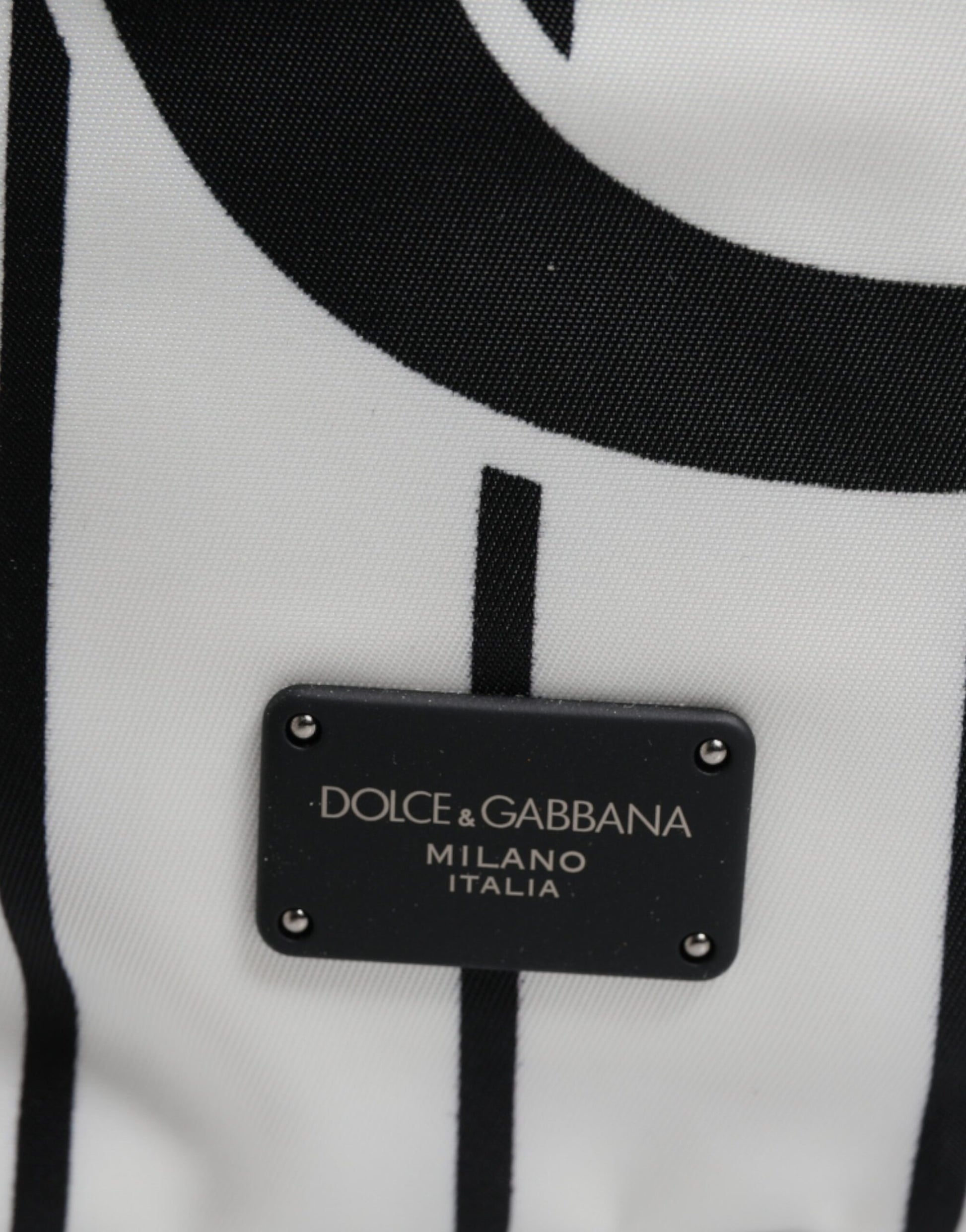 Dolce & Gabbana Black Backpack for Men detail view