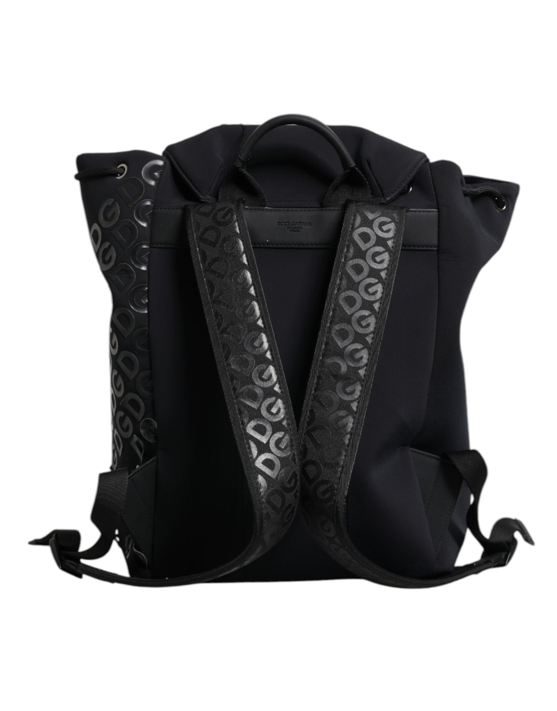 Dolce & Gabbana Black Backpack for Men side view