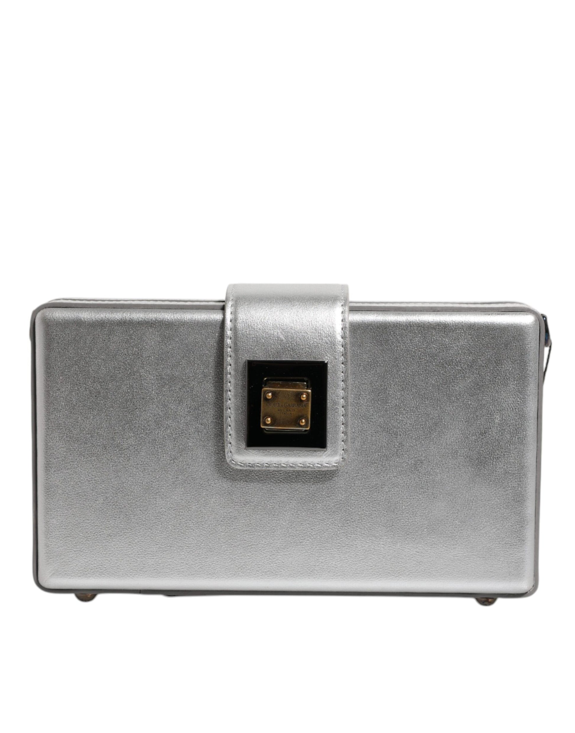 Dolce & Gabbana Silver Clutch Bag for Women alternate view